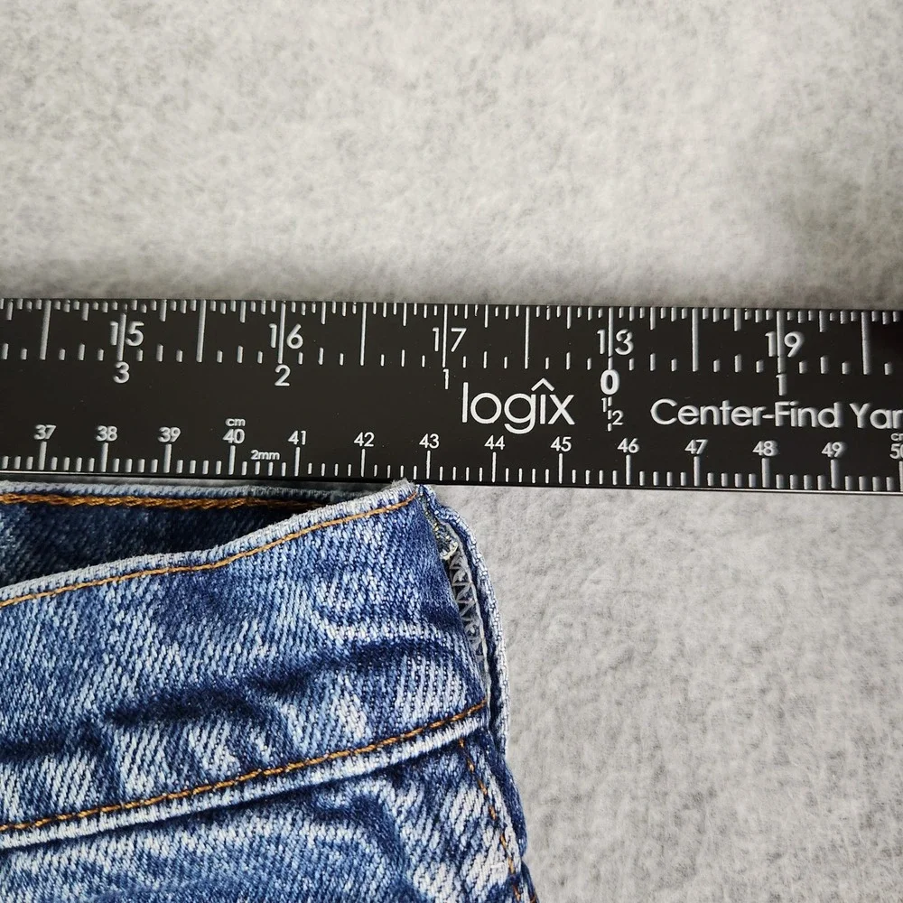 Wrangler Jeans Mens 38x30 Blue Denim Regular‎ Fit Workwear Western Straight Leg